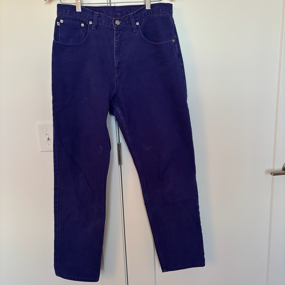 Polo Jeans Company Ralph Lauren Relaxed Fit Purple Cotton Jeans Womens‎ 12X31